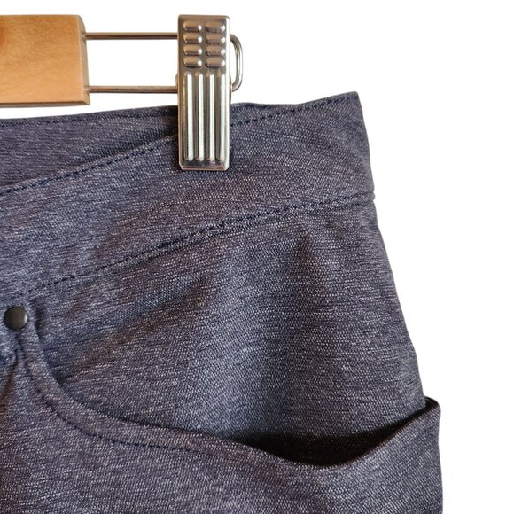 Lululemon Pants Men's 32 32x31 Blue ABC Pant Slim Tech Canvas 32" Office Commute - Picture 4 of 10